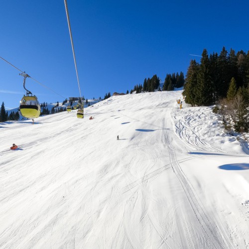 Grossarl skipiste en gondel